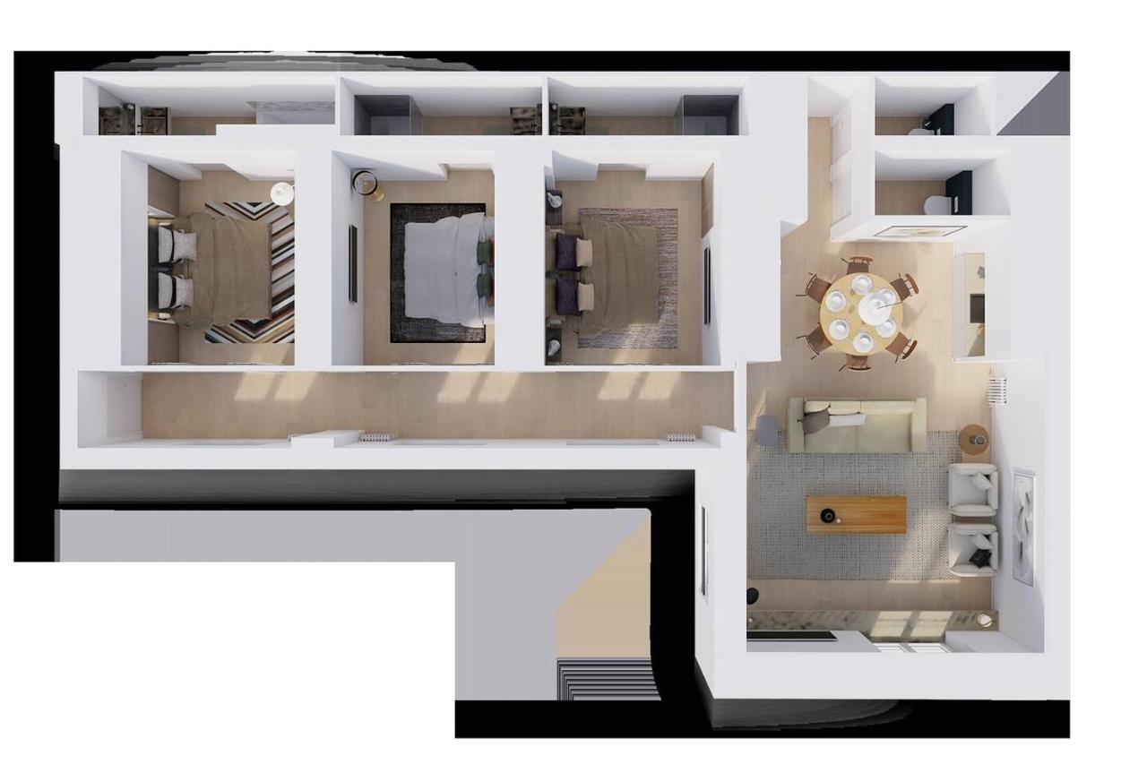 Apartment Modern 3bdr/3bth - Louvre Museum/tuileries
